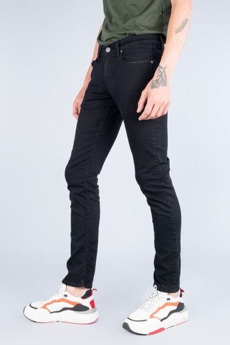 Imagen 3 de 9 de Pantalon Oggi Jeans De Mezclilla Skinny Para Hombre Risk Mov