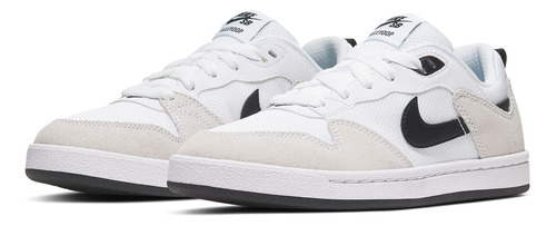 Tenis De Skateboarding Mujer Nike Alleyoop Blanco 