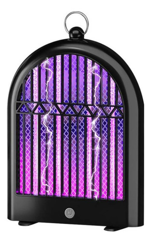 Atrapa Moscas Y Mosquitos Electrico C Luz Led