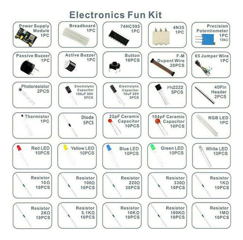 Kit Placa Protótipo 830 Pontos De Conexão
