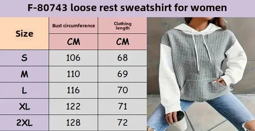 Chaqueta Tipo Sudadera Con Capucha Color Block