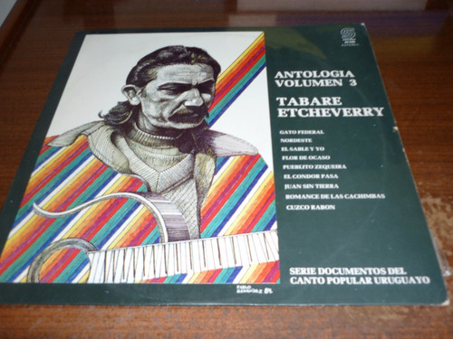 Tabare Etcheverry Antologia Volumen 3 Vinilo Uruguay