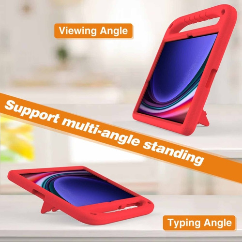 Funda Cómoda Para Samsung Galaxy Tab S9+ Con Soporte