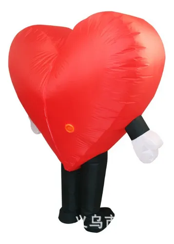 Disfraz Inflable En Forma De Corazón