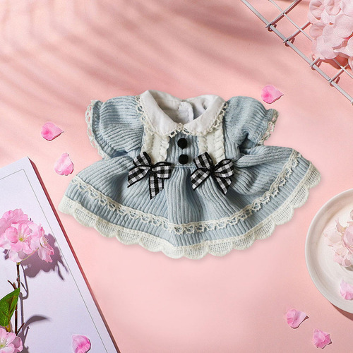 Ropa De Vestir Para Muñeca De Oso De Peluche, Azul