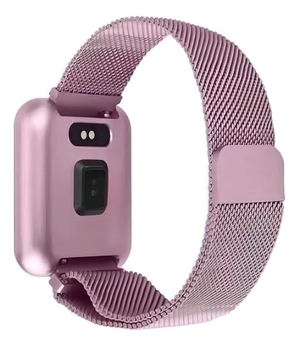 Reloj inteligente Dafit original para Android iOS P70, color rosa