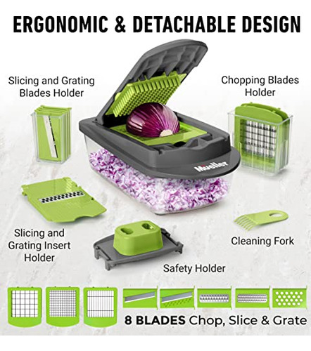 Cortador Verduras 10 En 1 Mueller Pro-series