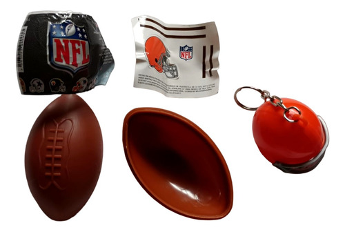 Llavero Mini Casco Nfl - Cleveland Browns