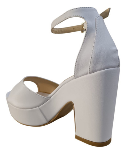 Plataforma Tacón Zapatilla De Mujer Mod 815 Alto 10 Cm