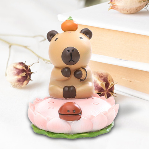 Figura De , Adorno De Escritorio, Soporte Para Base Rosa