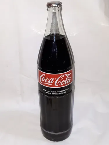 Coca Cola Botella 1 Lt. Impreso De 1 Lado `80 Sellada 83 8 R