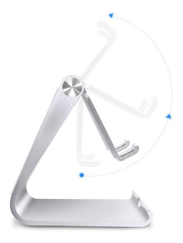 Imagen 2 de 4 de Soporte Apoya Celular Smartphone Scritorio Regulable