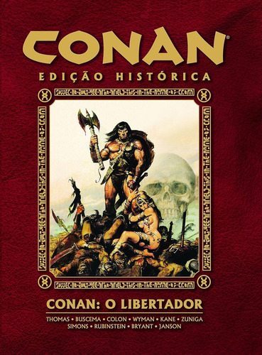 Conan: O Libertador - Thomas, Buscema - Hq Nova Lacrada Rara