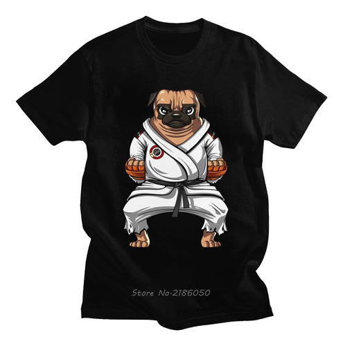 Camisa Pug, Camiseta Para Hombre, Algodón Suave, Humor Para