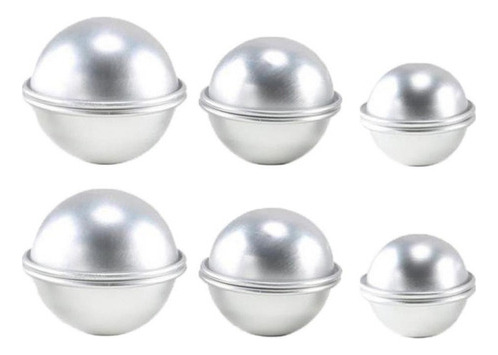 * . Moldes Y Moldes For Bombas De Baño De Aluminio Con 6