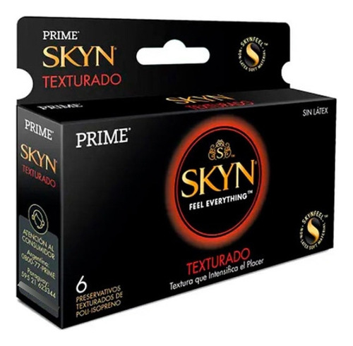 Preservativos Prime Skyn Texturado X6u