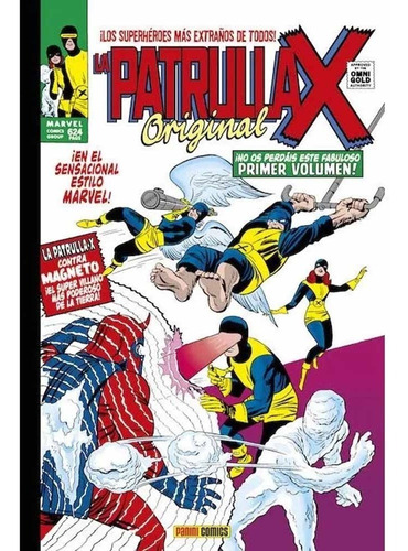 Marvel Gold La Patrulla-x Original 1 Origenes - Stan Lee