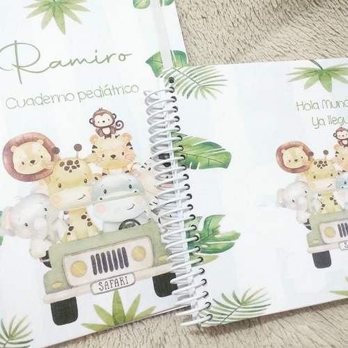 Cuaderno Pediatrico Y Diario De Recuerdos Del Bebe