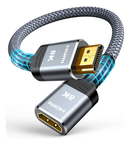 Highwings Cable De Extensor Hdmi De 8k 4k, Cable De Corta De
