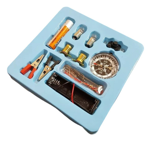 Kit Circuito Eléctrico Escolar 14 Piezas Juego Científico #2
