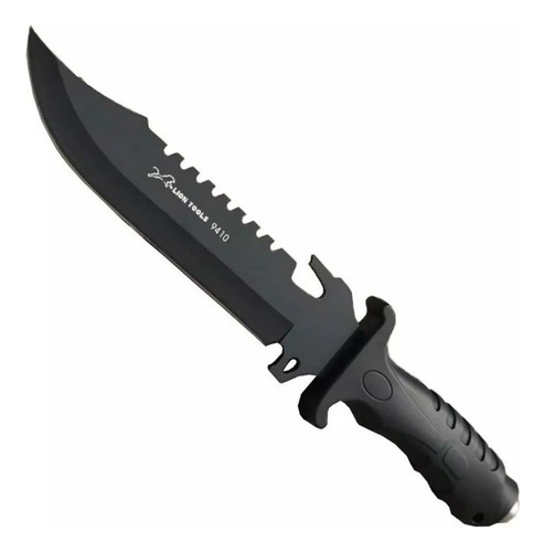 Cuchillo Tipo Rambo Campismo Militar Táctico Cacería Monte 