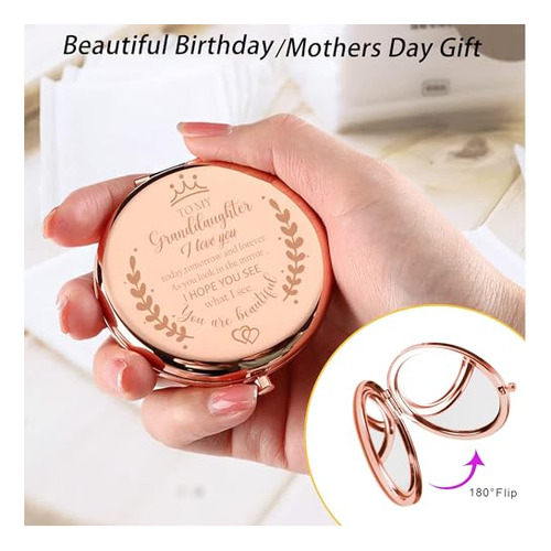 Regalos De Cumpleaños Para Nieta, Maquillaje Compacto Con Es