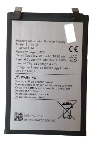 Bateria Pila Infinix Note 30 5g / Modelo Bl-49tx