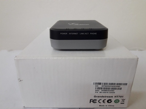 Router Gateway Grandstream Ht701 Con Accesorios