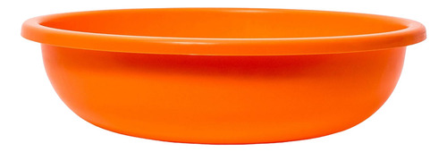 Pack X3 Palangana Grande 36cm Diámetro Plástico Gemplast Durazno