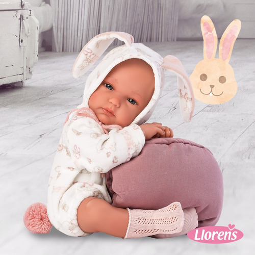 Muñeca Bimba Y Su Cambiador 35cm Bebe Reborns Llorens España