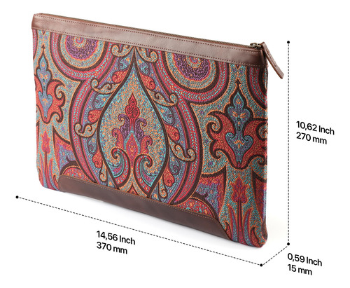 Funda De Piel Auténtica Londo Para Macbook M1 M2 M3 Pro