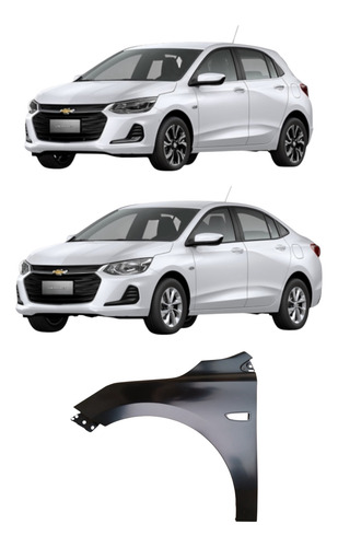 Paralama Esquerdo Chevrolet Ônix 2020/2021 Novo Original!!!