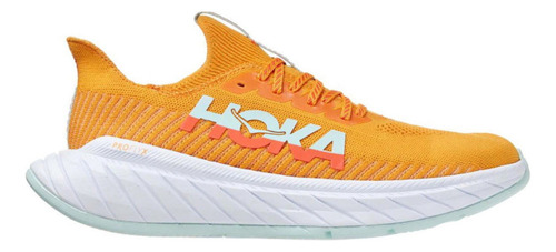 Tenis Running Hoka Carbon X3 Naranja Hombre 1123192rycm