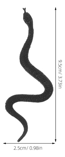 Mini Juguetes De Simulación Con Forma De Serpiente, 100 Unid