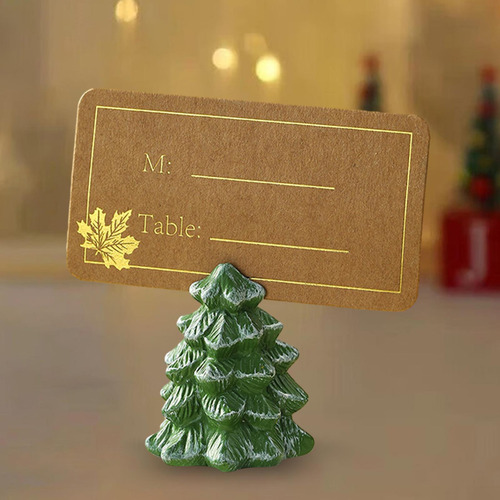 Mini Portatarjetas Para De Navidad, Clip Para Asiento De De