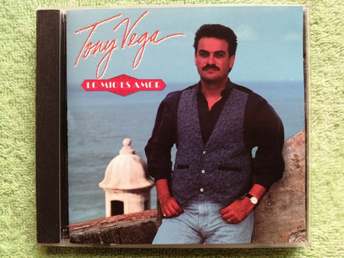 Eam Cd Tony Vega Lo Mio Es Amor 1990 Segundo Album Solista