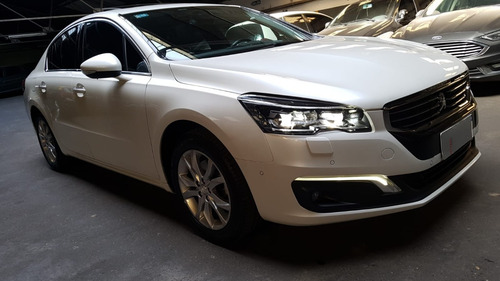 Imagen 4 de 15 de Peugeot 508 2018 1.6 Thp Feline 163cv Blanco Techo Cuero Aut