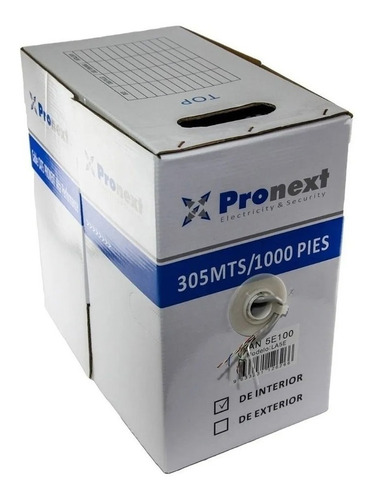 Rollo Pronext Utp Cat-5e X 305 Mts Interior