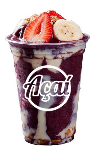 Copos Descartáveis Personalizados Açaí, Chopp E Adega 330ml