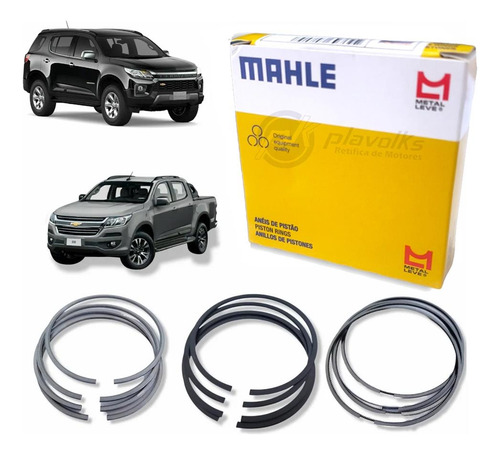 Jg Aneis De Segmento 050 Gm S10 2.8 16v Diesel 200cv 2014