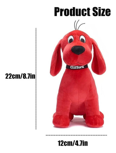 Peluche Clifford El Gran Perro Rojo 22cm