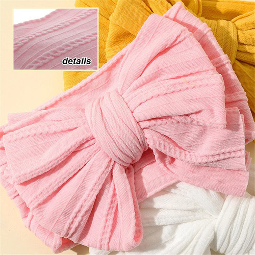 Cinta Para La Cabeza De Moño De Pelo Grande, Turbante