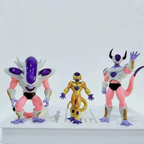8 Unidades/conjunto De Boneco De Ação Dragon Ball Z Freeza M
