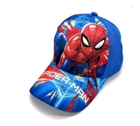 Gorra Cachucha Spiderman Para Niño Super Héroes Infantil 03