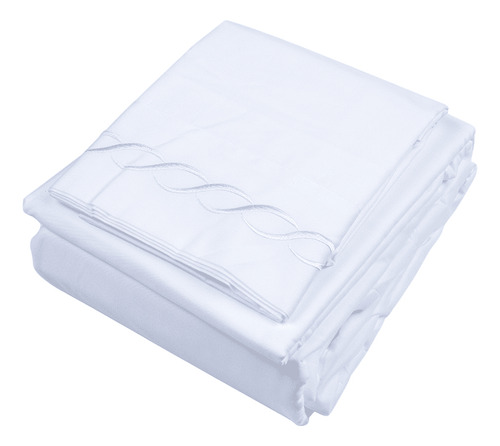 Juego De Sabanas Bordadas 1,5 Plazas Lady Genny