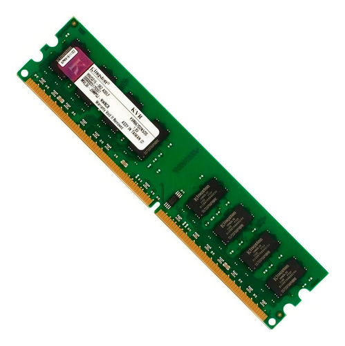 Memoria RAM ValueRAM color verde 2GB 1 Kingston KVR667D2N5/2G