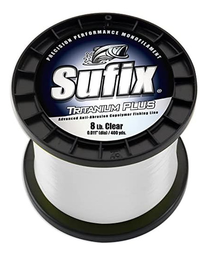 Tritanium Plus 1/4-pound Spool Size Fishing Line (clear...