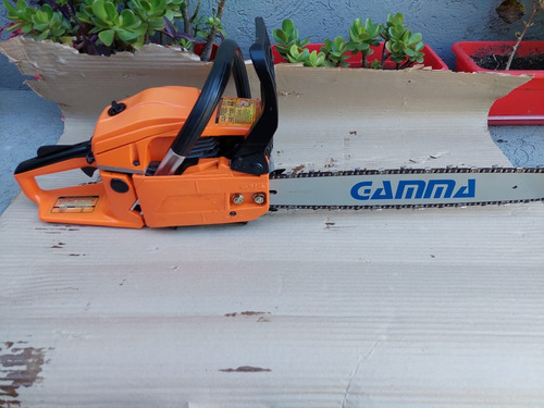 Motosierra Nafta Gamma 45cc (no Arranca) Naranja (Usado)