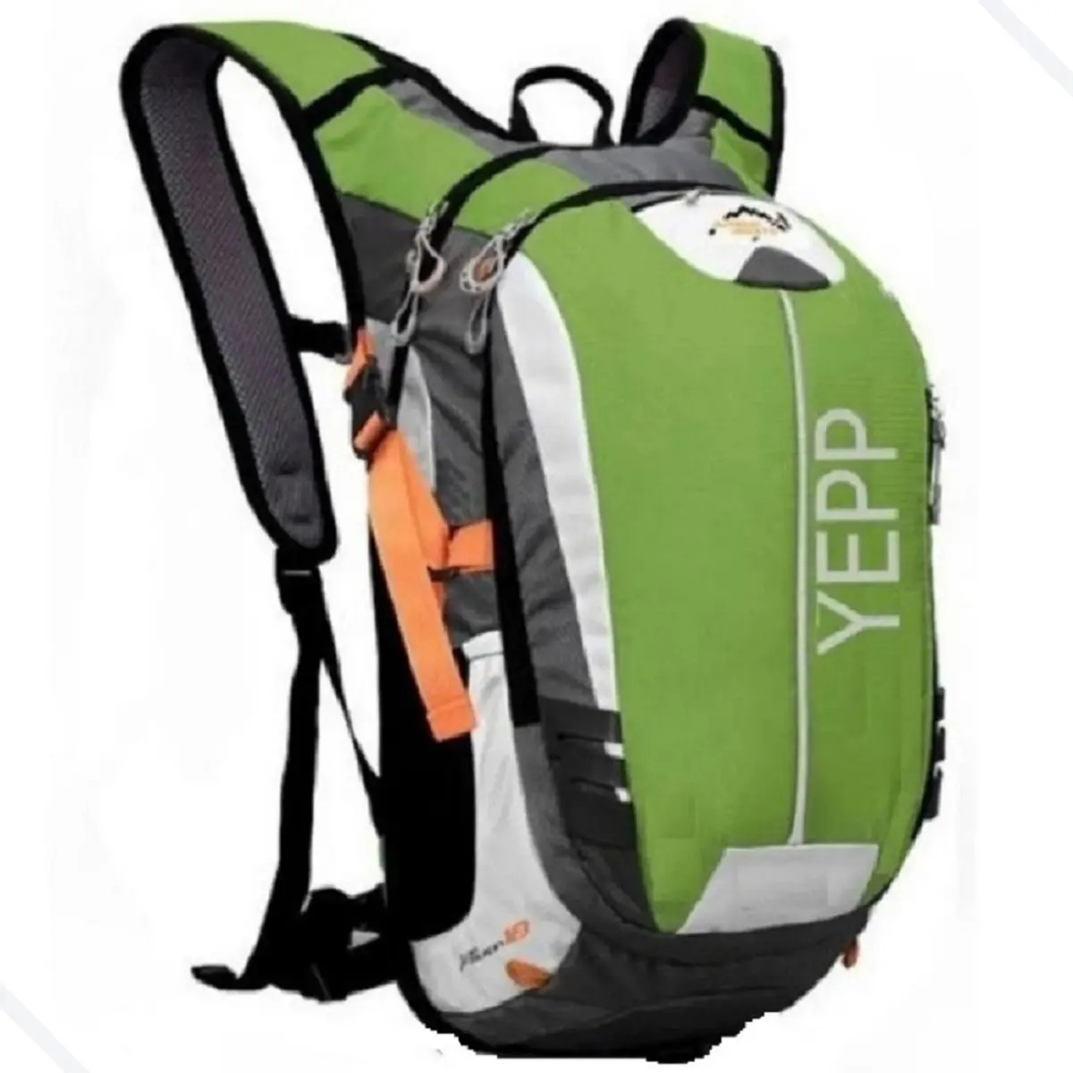 Mochila de Hidratação Yepp Ciclismo Camping Verde 18L 2L Água