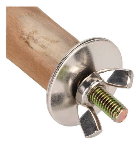 Percha De Madera En Forma De T, Divertida Para Moler Y Masti